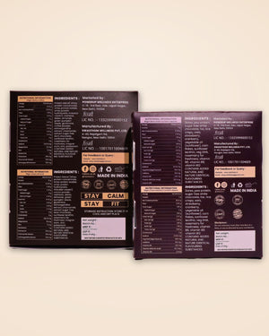 Combo Pack of 12 Assorted Bars – 6 Focus & 6 Recovery