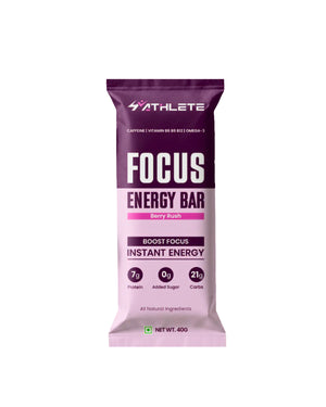 4Athlete Sample - Pack of 4 Assorted Bars (2 x Focus + 2 x Recovery)