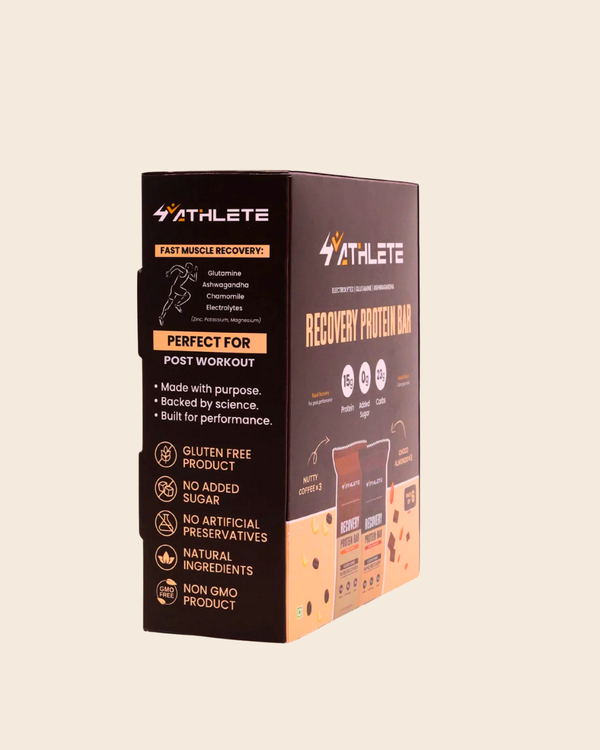 Combo Pack of 12 Assorted Bars – 6 Focus & 6 Recovery