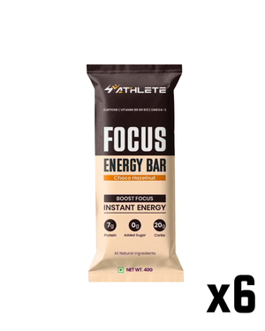 4Athlete Focus Energy Bars – Pack of 6